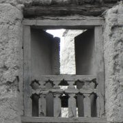 Fenêtre d'une vieille demeure