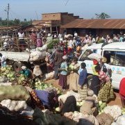 Arrivée au marché de Kamu