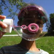 Voir la vie comme dans une bulle