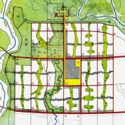 Chandigarh, plan définitif, Le Corbusier 1952