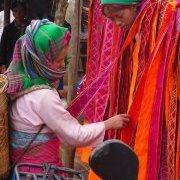 Minorités. Marché du nord Vietnam