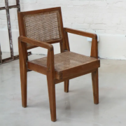 Fauteuil en teck, Pierre Jeanneret 